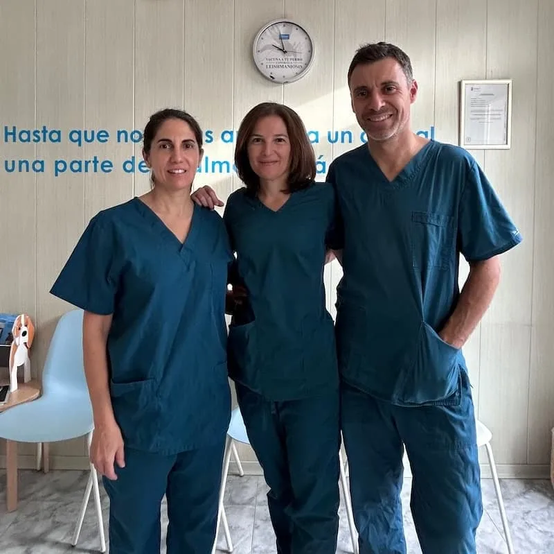 Equipo del Centro Veterinario VetCantos en Tres Cantos